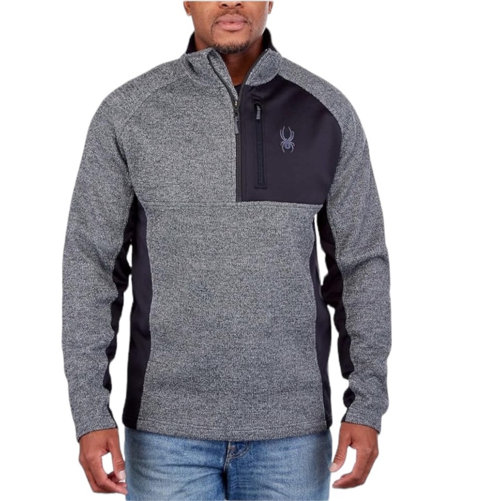 Spyder - Half Zip Sweater Gait Knit Pullover Jacket
